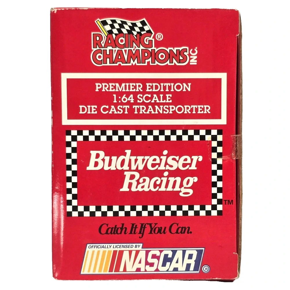 Racing Champions Bill Elliott Budweiser #11 Transporter 1:64 Diecast 1993 VTG